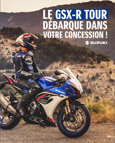 Le GSX-R Tour débarque chez Espace Moto 95.